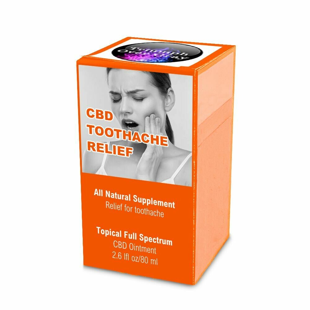 Full Spectrum CBD Cream for Toothache Relief