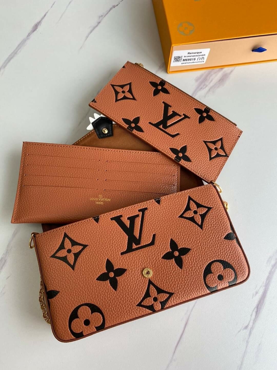 LV 3 pc Crossbody Brown *Authentic Quality*