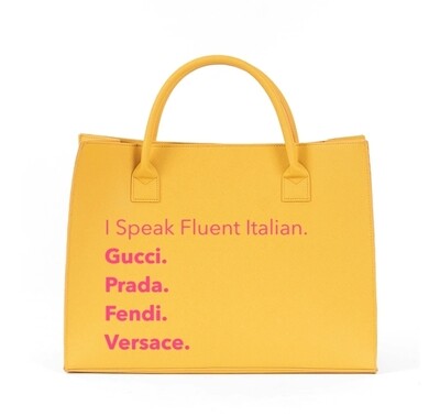 Fluent Italian Yellow Large