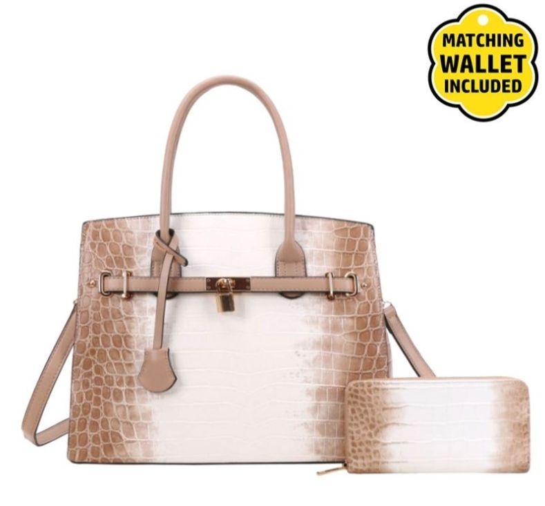 Beige White 2 pc