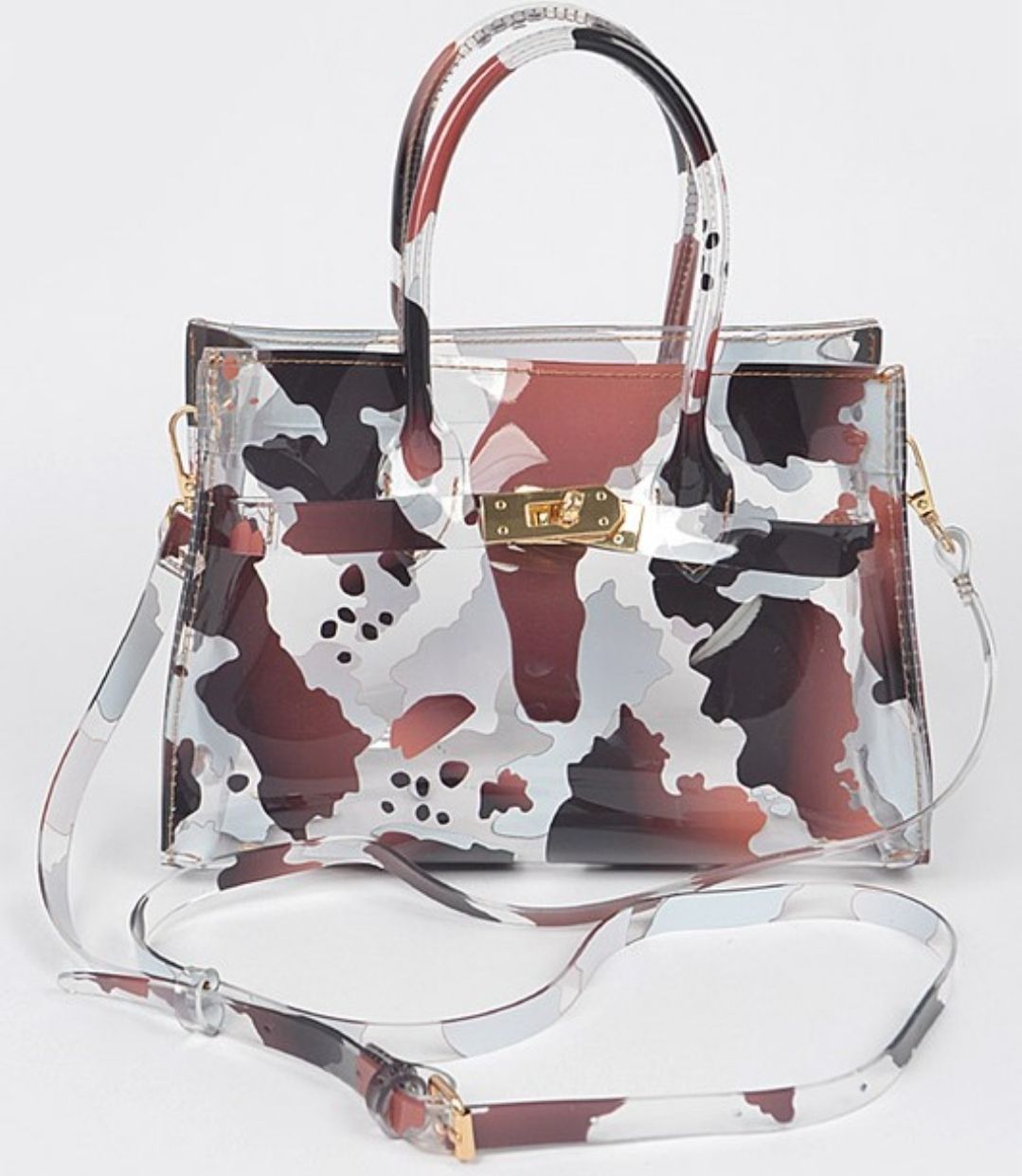 Cowprint Clear Brown
