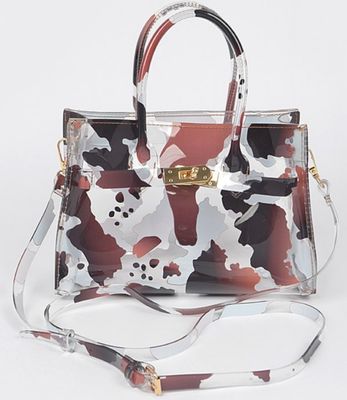 Cowprint Clear Brown
