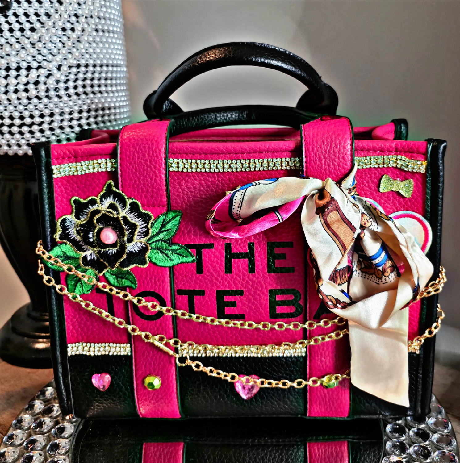 Fuschia Custom Tote