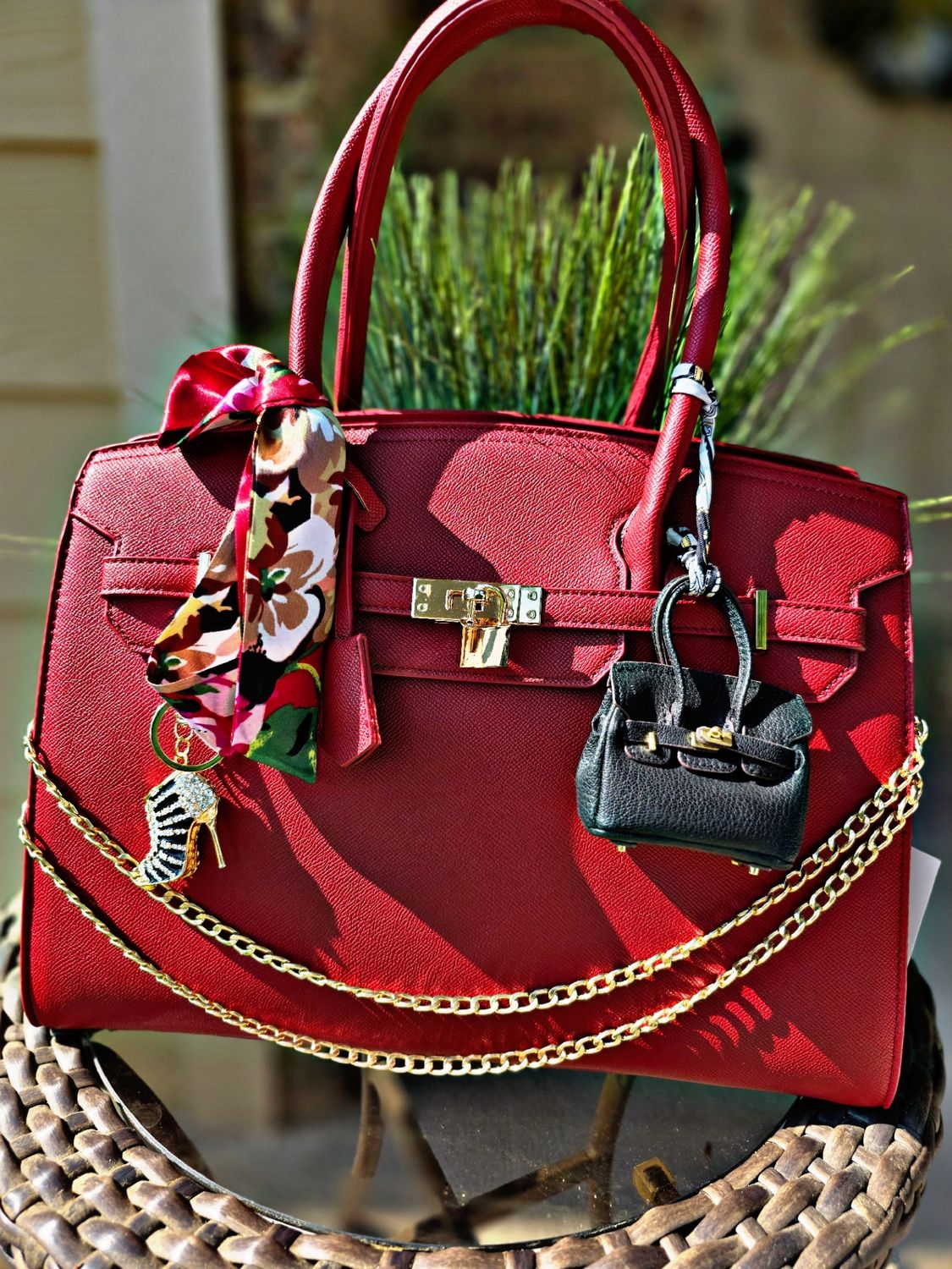 Red Satchel