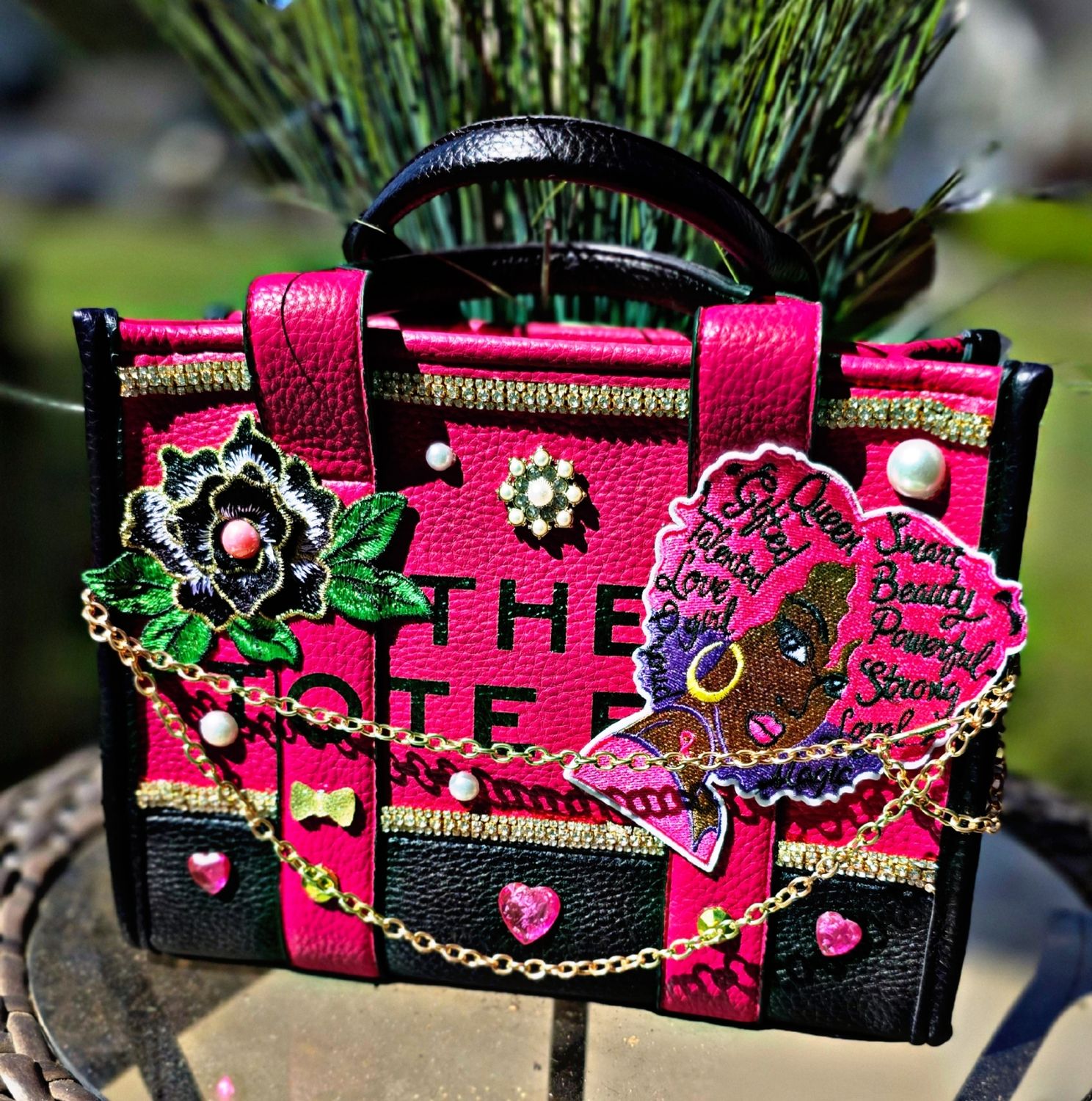 Pink Custom Tote