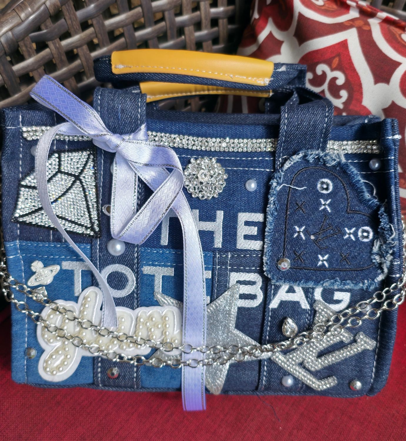 Denim Custom Tote