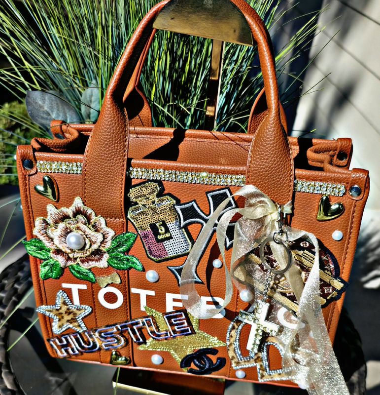Cognac Custom Bag
