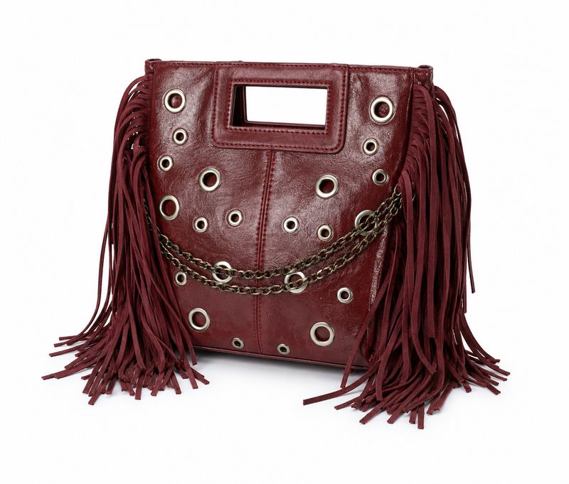 Burgundy Fringe