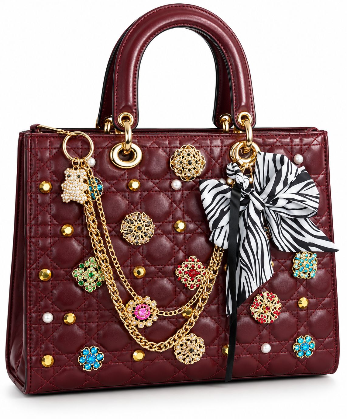 Custom Jeweled Bag 2 pc