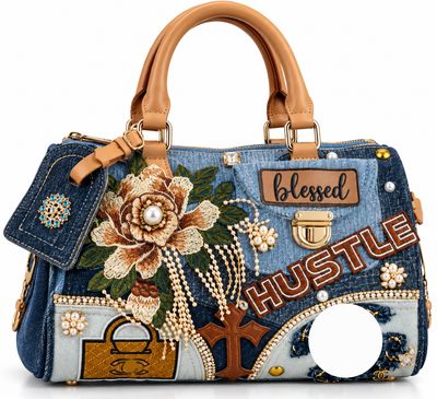 Custom Denim Tote