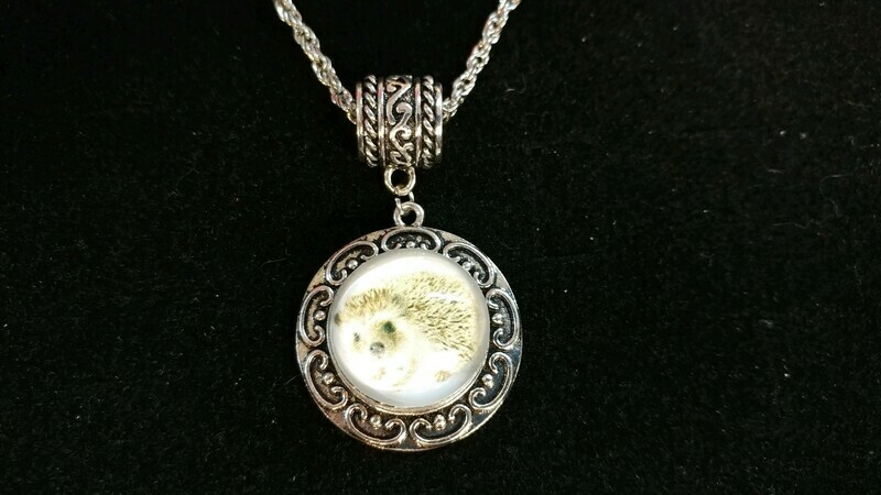 Hedgehog Rope Chain Necklace