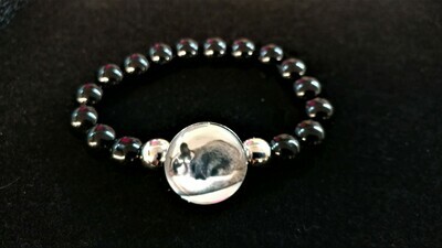 Glider Black Beaded Bracelet Glider Black Beaded Bracelet