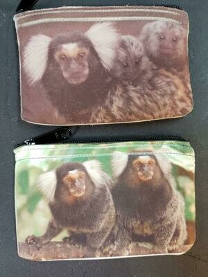 Monkey Photo Change Purse