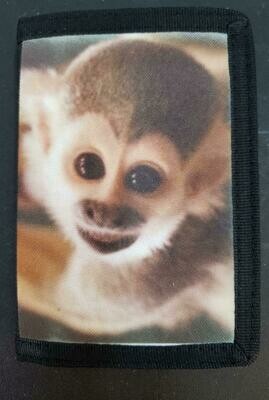 Monkey Photo Tri-Fold Wallet