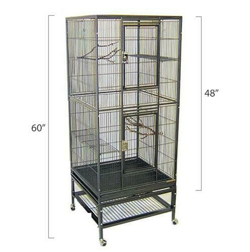 Large Powder Coated Cage, Large Sugar Glider Cage: Large Sugar Glider Cage
