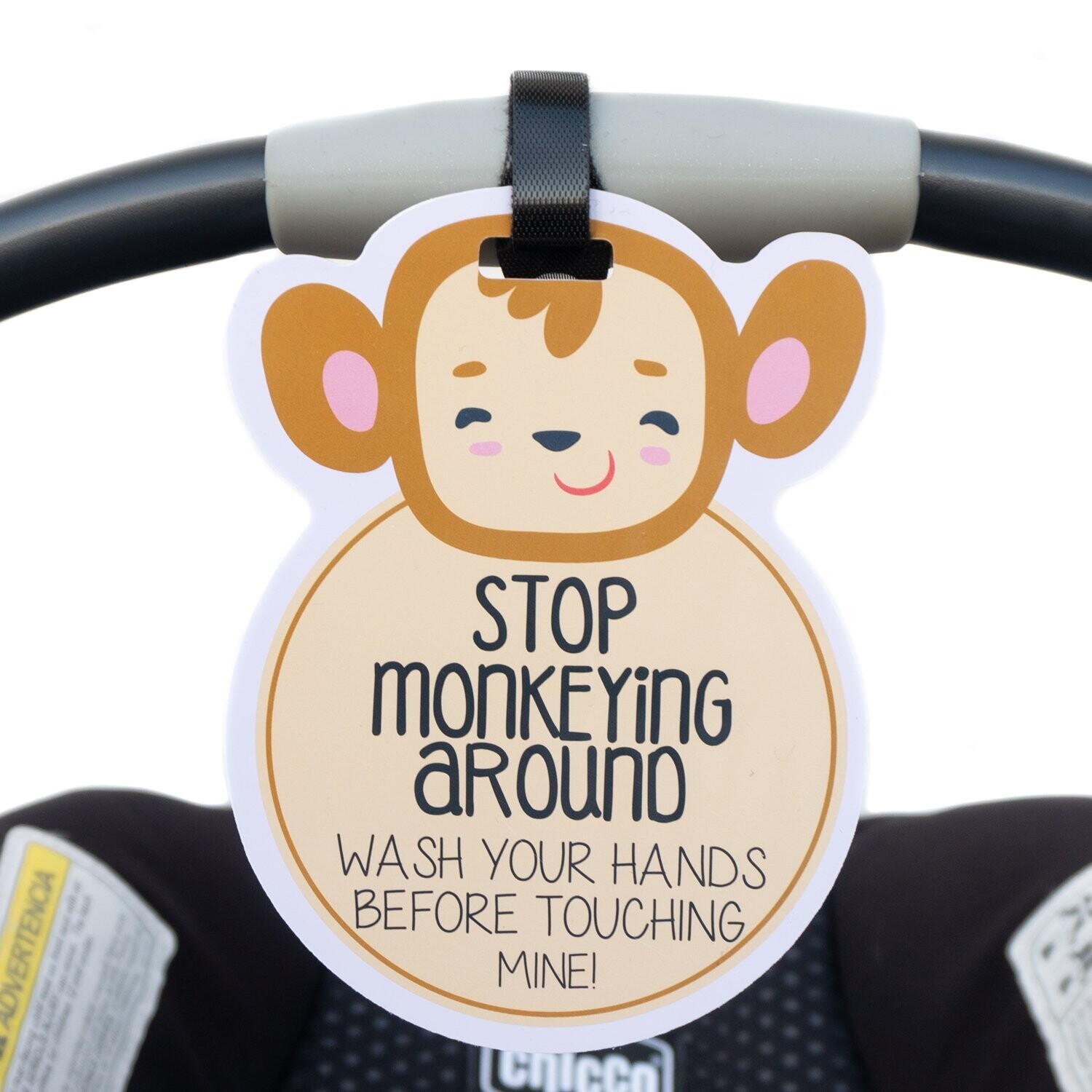 Monkey Tag/Sign