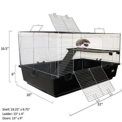 Small Animal Cage (2 Levels)