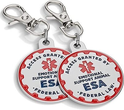 Emotional Support Animal Tag