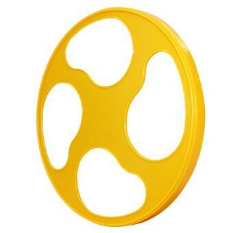 Front Plate YELLOW  9 inch