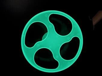 Moon Glo-Silent Runner Wheel 9"