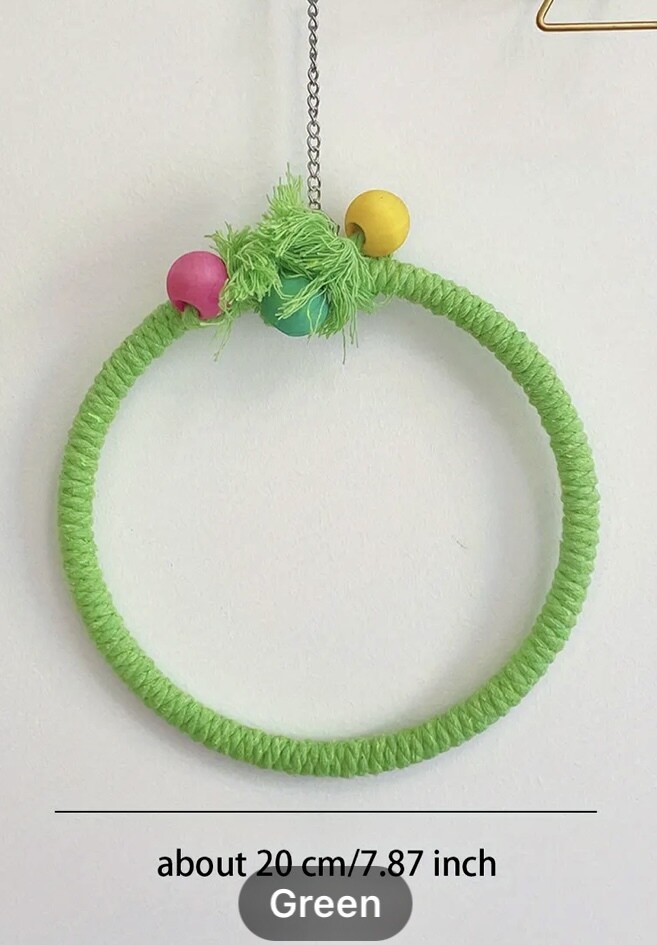 Rope Ring Stand, Rope Ring Stand: Green Rope Ring Stand -Small (5.51")