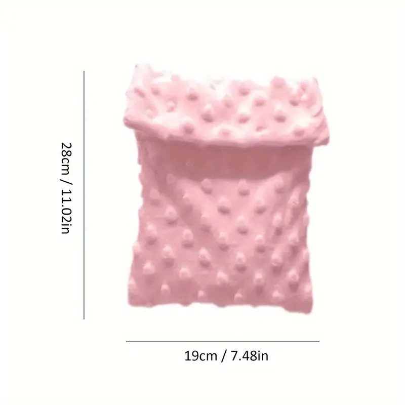 Flap Pocket Pouch, Pocket Pouch with Flap: PINK Pocket Pouch with Flap