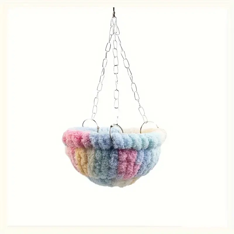 Cozy Swinging Nest, Cozy Swinging Nest: PINK & BLUE Tie-Dyed