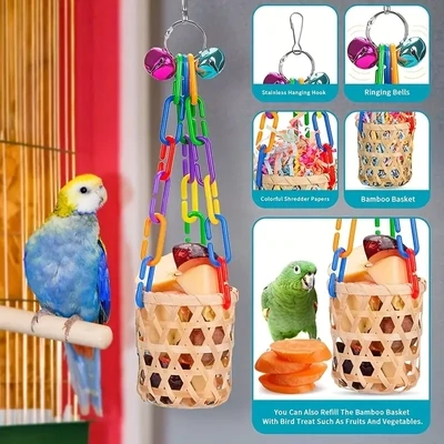 Bamboo Basket Toy