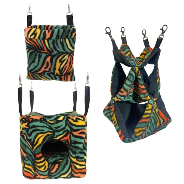Deluxe Rainbow Zebra Pouch Set ?