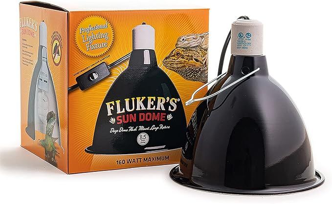 Fluker's Sun Dome Lamp Fixture