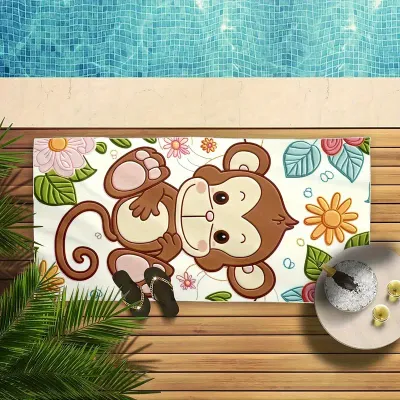 Monkey Beach Towel