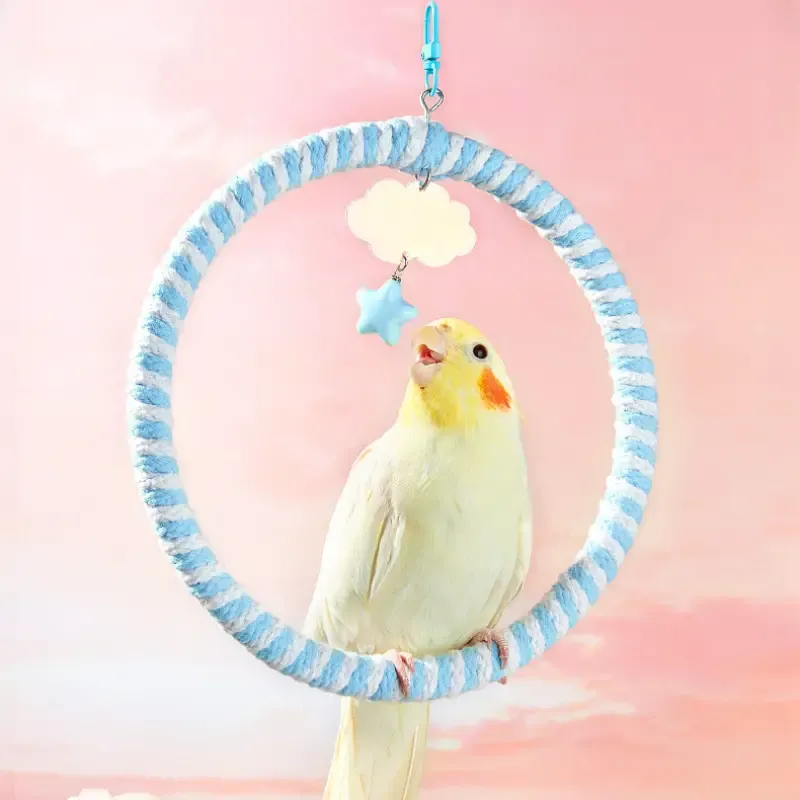 Cloud & Star Rope Swing, Cloud & Star Rope Swing: BLUE SMALL