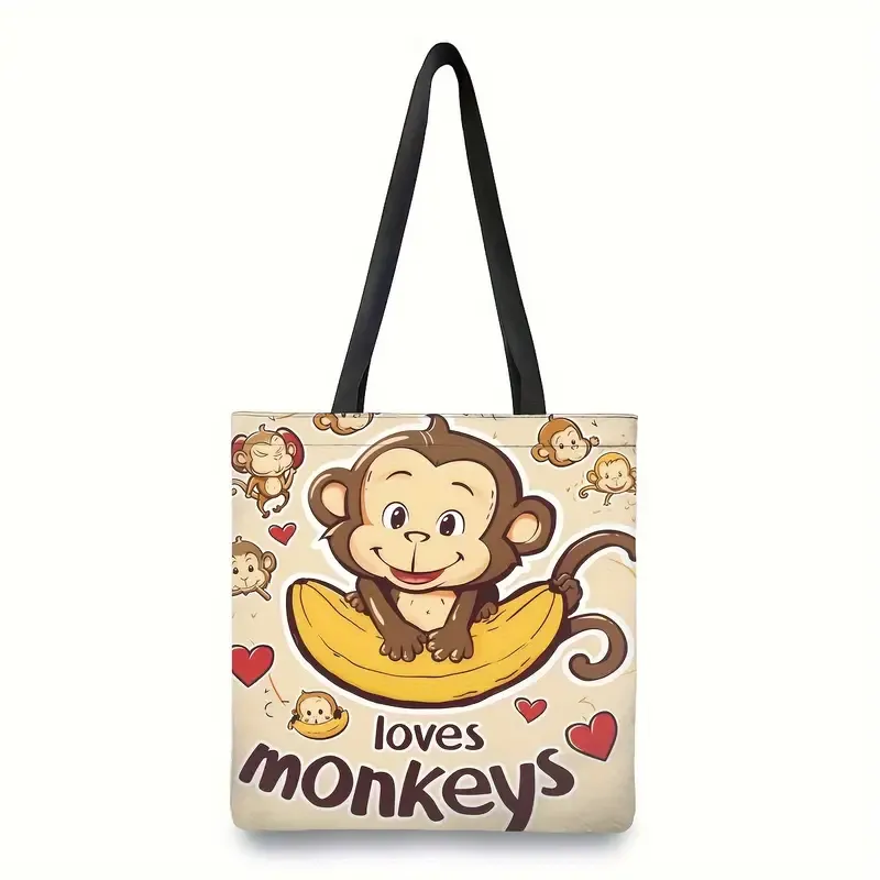 Monkey Tote Bag