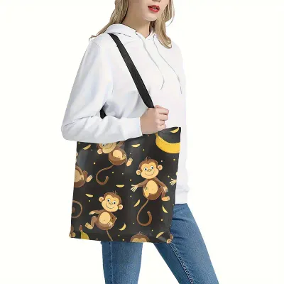 Monkey/Banana Tote