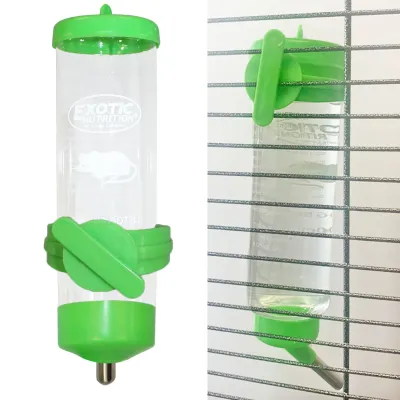 Clear Water Bottle/Colored fitting)