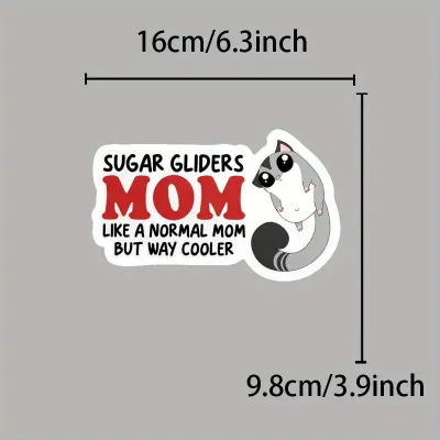 Sugar Glider Mom Decal