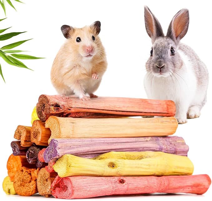 Colorful Bamboo Chews Sticks