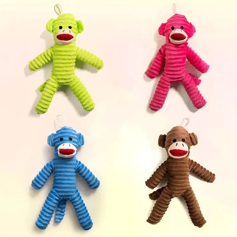 Squeaky Monkey Toy
