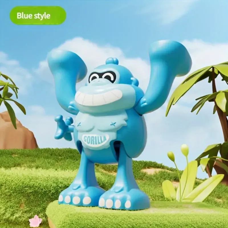Monkey Toy (Blue)