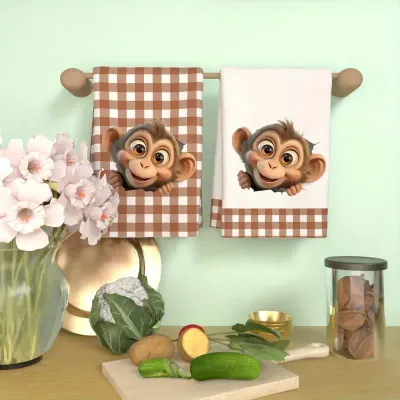Playful Monkey Towel?