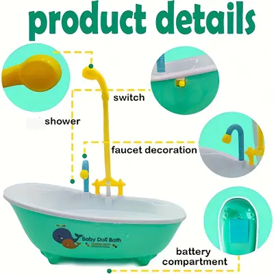 Bathtub with Shower