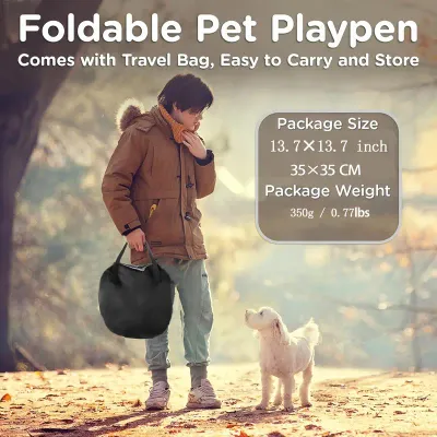 Foldable Pet Playpen/Carrier