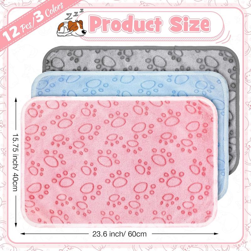 Paw Print Blankets