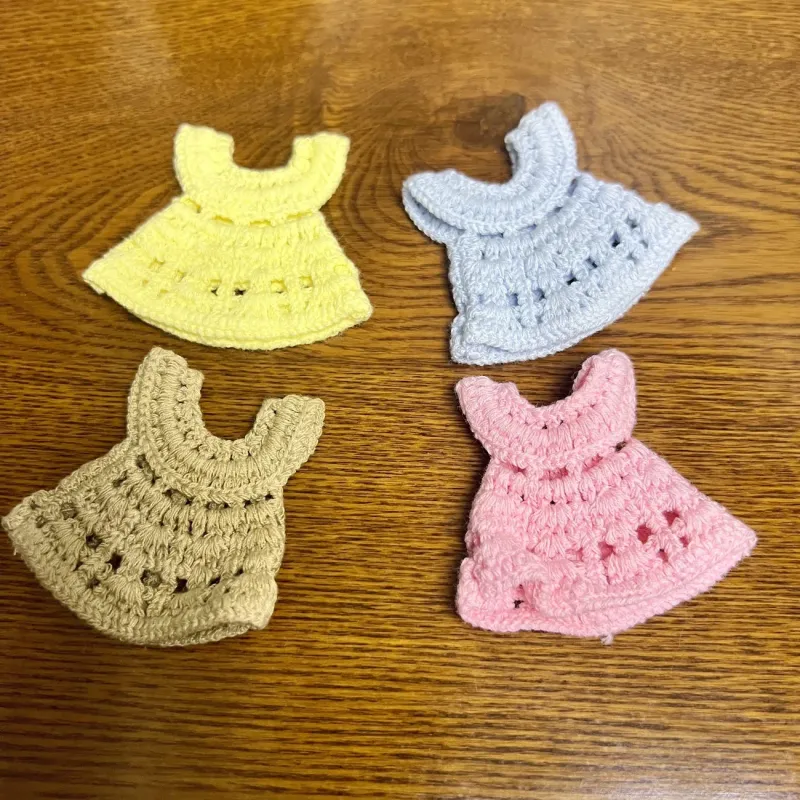 Crocheted Baby Monkey Dresses