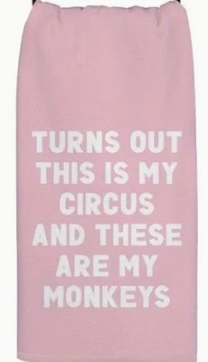 THESE ARE MY MONKEYS Towel