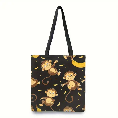Monkey/Banana Tote