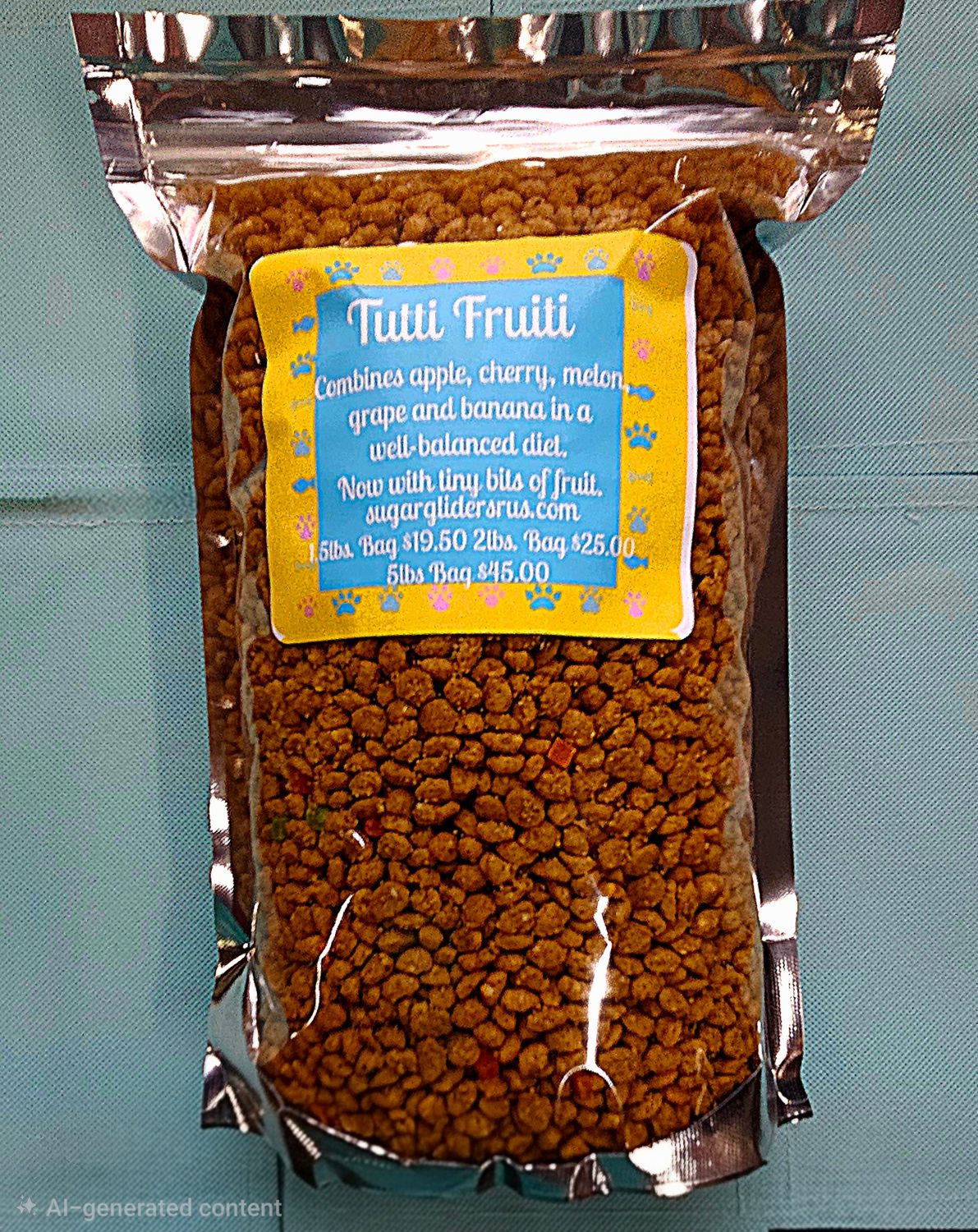 Tutti Fruiti, Tutti Fruiti: 1/2 Gallon Bag = 2.5 lbs