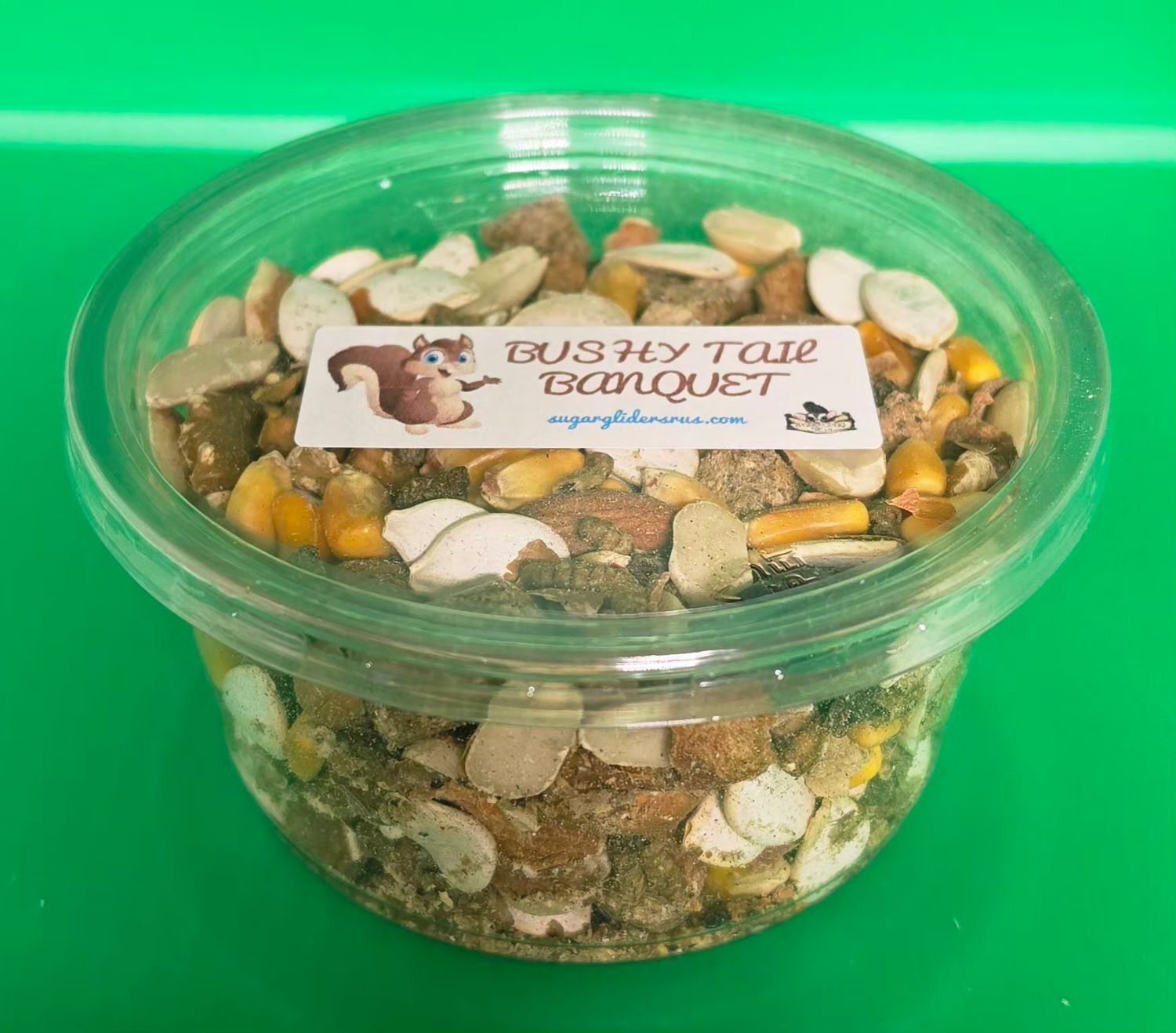 Bushy Tail Banquet/Squirrel Complete?️ Bushy Tail Banquet/Squirrel Complete?️, Squirrel Complete: Squirrel Complete- 12 oz sealed tub with snap on Lid