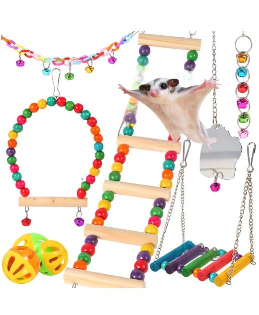 Cage Toy Set (9 Piece) Cage Toy Set (9 Piece)