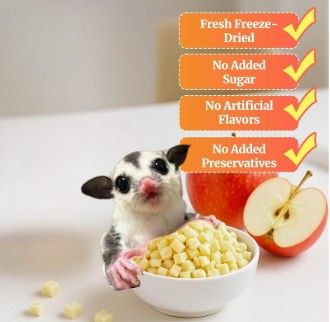 Apple Cubes (Freeze-Dried)